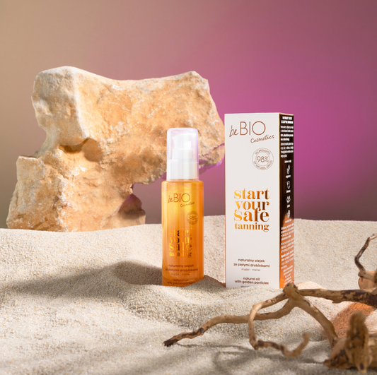 BeBIO looduslik kuldsete osakestega kehaõli 100ml