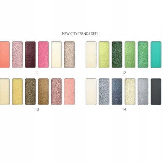 🎨 Lauvärvipalett New City Trends nr 14 9 g