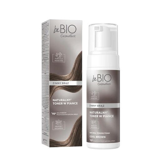 Looduslik Vahutoonija KÜLM PRUUN 120ml, beBIO