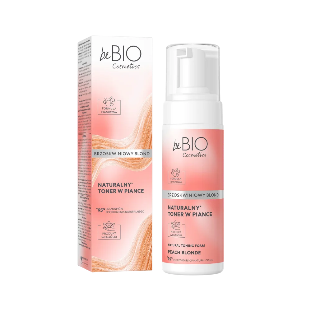 Looduslik Vahutoonija VIRSIKUBLOND 120ml, beBIO