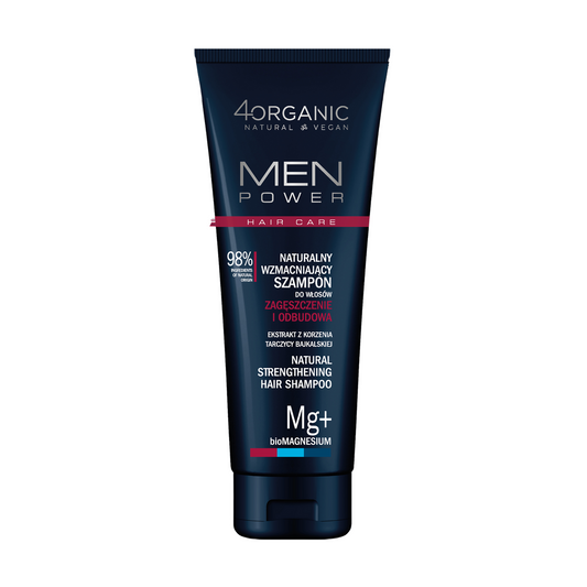  Looduslik juukseid tugevdav šampoon MEN POWER 250 ml