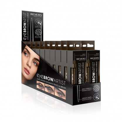 Eye Brow ARTIST, automaatne kulmupliiats DARK BROWN, 0,25g