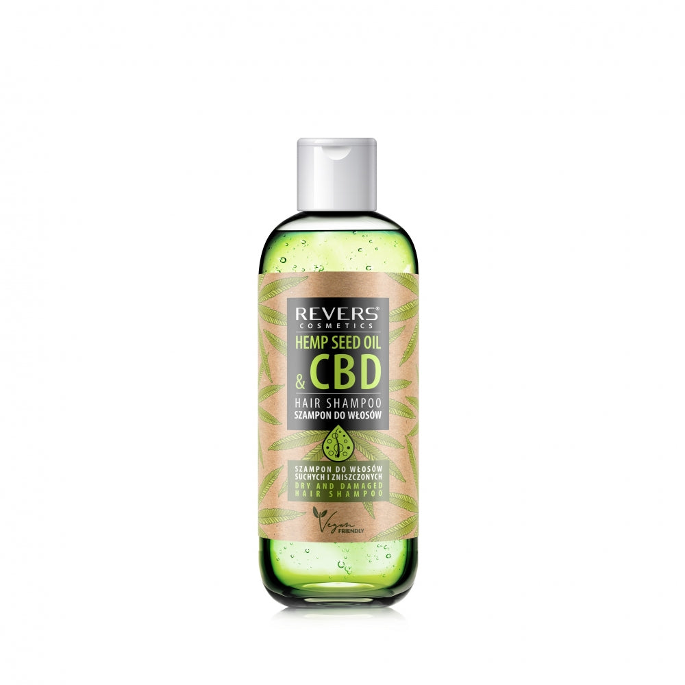 Naturaalse CBD kanepiõliga šampoon 500ml