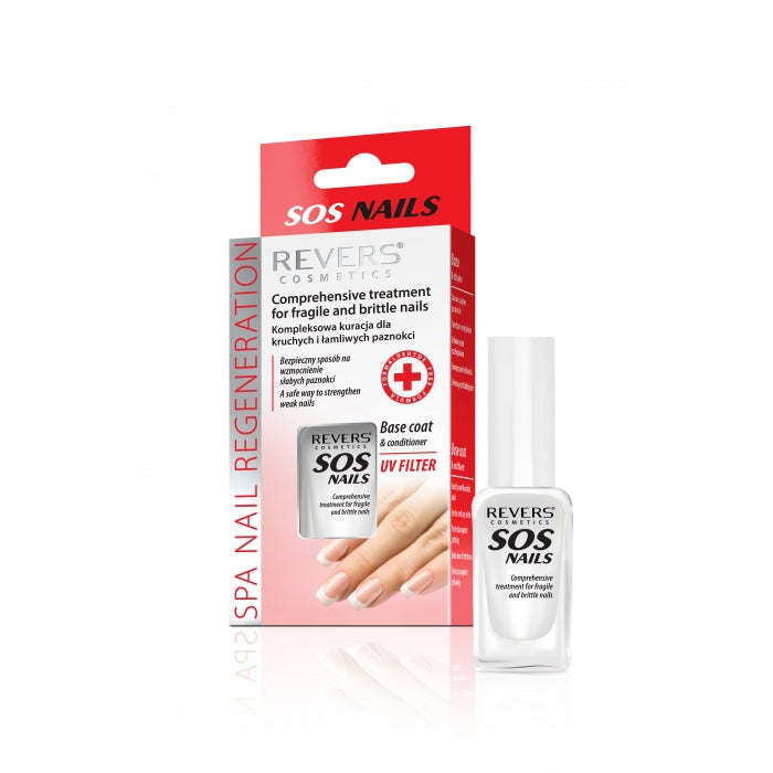 SOS NAILS Põhjalik hooldus habrastele ja rabedatele küüntele, 10ml